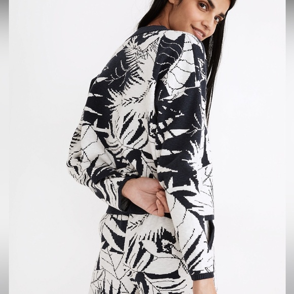 Madewell Broadway Cardigan Sweater in Tropical Vacation - Picture 3 of 10